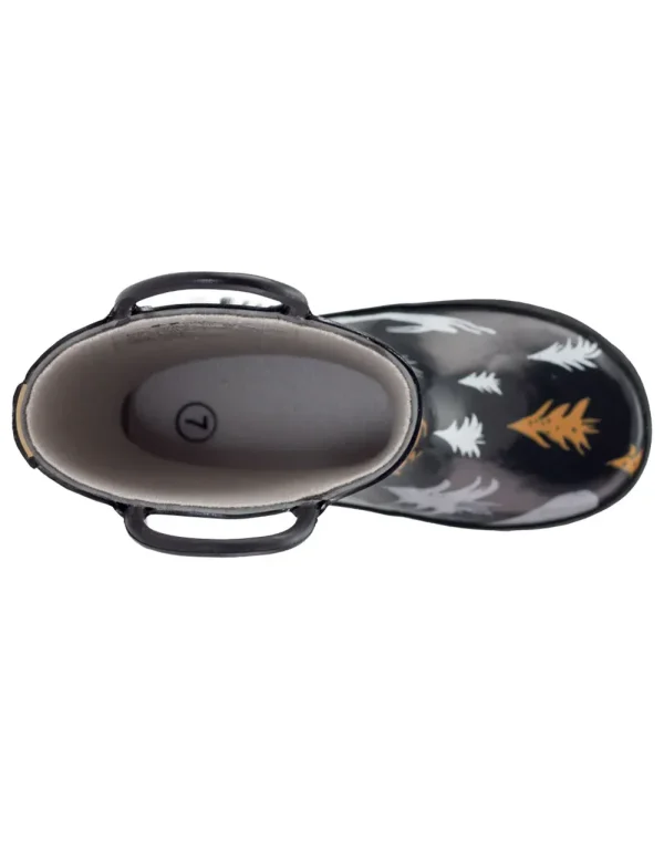 Wildlife Tracker Loop Handle Rubber Rain Boots - Image 3