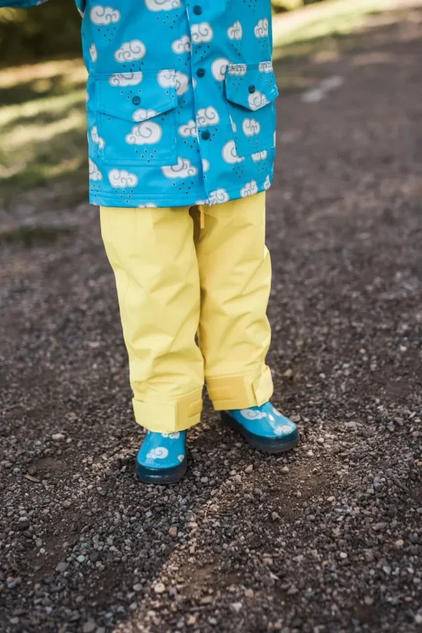 Children's Trail Pants, Classic Yellow - Image 5