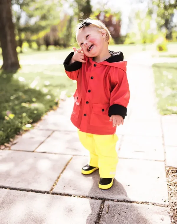 Children's Trail Pants, Classic Yellow - Image 6